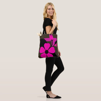 Moderne Blumen-Tasche / Stylische Alltags-Tasche