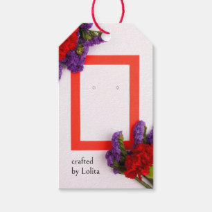 Moderne, blumeneigene Schmuckmarken zeigen Hang Ta Geschenkanhänger
