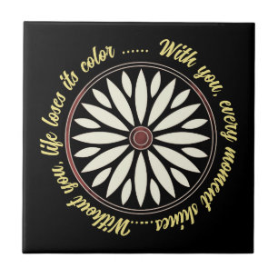 MODERNE BLUMENGESCHENKE VON MUTTER VATER SCHWESTER FLIESE