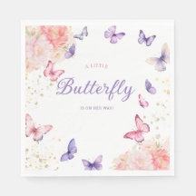 Moderne, blumengeschmückte Niedliche Butterfly Gir