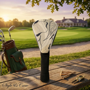 Moderne Blumenmuster-Golf-Schlagkopfabdeckung Desi Golf Headcover