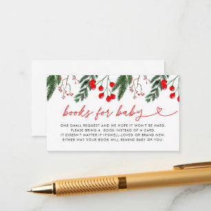 Moderne Blumenschmuck-Babyduschen Begleitkarte