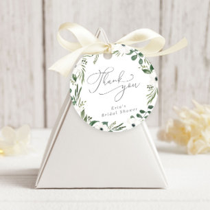 Moderne Blumenzwiebelzunge Geschenkanhänger