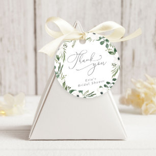 Moderne Blumenzwiebelzunge Geschenkanhänger