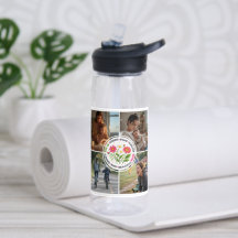 Moderne Blumige Mehrbild-Personalisierung zum Mutt