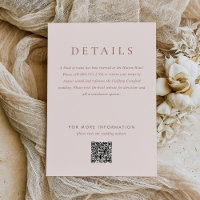 Moderne Blush Brown Monogram Earth Tone Wedding