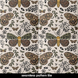 Moderne Bohemische Moderne Abstrakt Nahtlose Muste Fliese