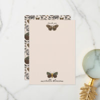 Moderne Bohemische Wildblumen Abstraktes Muster