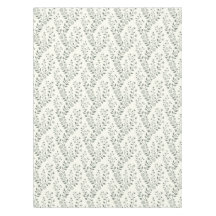 Moderne Boho-Blumenmuster Sage-Creme