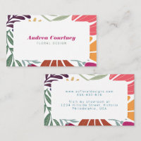 Moderne Boho Chic Retro farbenfroh floral