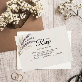 Moderne Boho Designer RSVP-Karten RSVP Karte