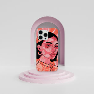 Moderne boho feminine minimalistische Kunst iPhone Case-Mate iPhone Hülle