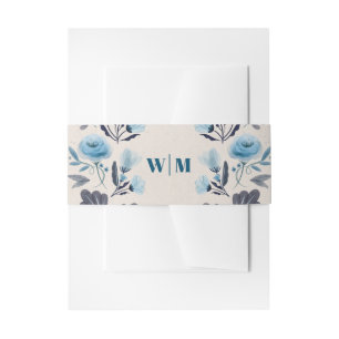 Moderne Boho Folk Hochzeitseinladung Einladungsbanderole