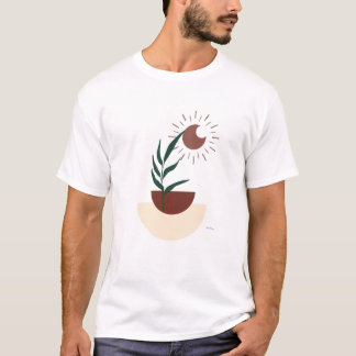 Moderne Boho-Hälfte-Ärmel Unisex T-Shirt