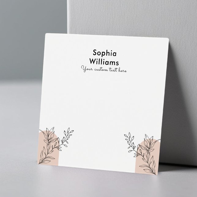 Moderne Boho Pastel Necklace & Earring Display Car (Von Creator hochgeladen)