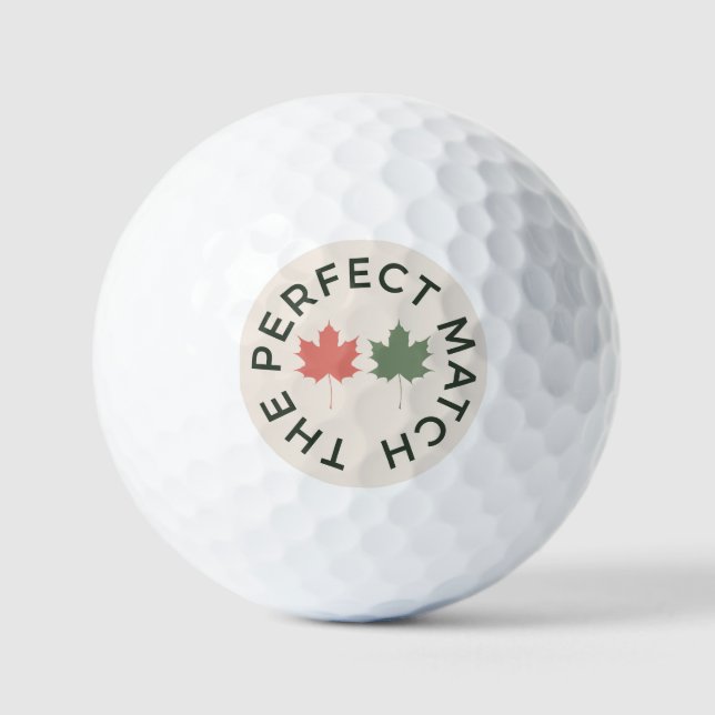 Moderne Boho-Sage-Terrakotta-Hochzeitsgeschenke Golfball (Vorderseite)