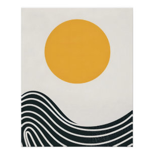 Moderne Boho skandinavische Gestaltung Poster