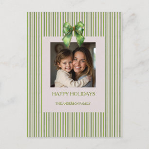 Moderne Boho Weihnachtsbaumen Dekoration Urlaub Po Postkarte