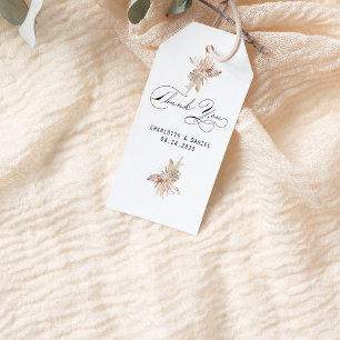 Moderne Boho-Whimsical-Kalligrafieschrift Geschenkanhänger