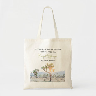 Moderne Boho-Wüsten-Joshua-Tree-Junggesellinnen-Ab Tragetasche
