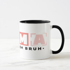 Moderne BOLD Pastel MAMA MAMA BRUH Tasse