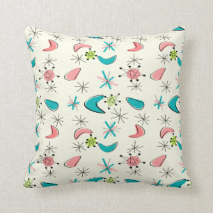 Moderne Boomerangs aus dem Mittelalter Kissen