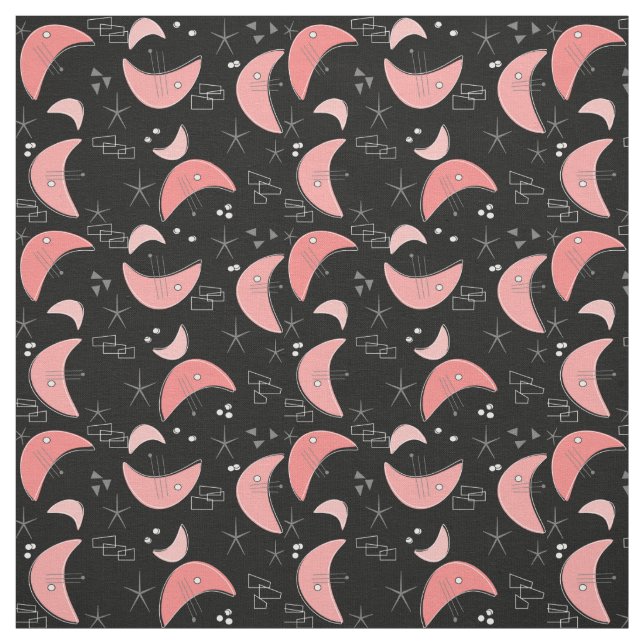 Moderne Boomerangs aus dem Mittelalter Stoff (Muster)