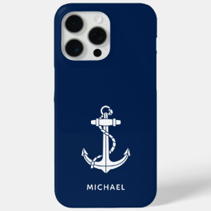 Moderne Bootsanker Minimalistischer individueller Case-Mate iPhone Hülle