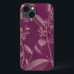 Moderne Botanik III Case-Mate iPhone Hülle<br><div class="desc">Mit Blumen</div>