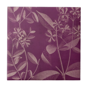 Moderne Botanik III Fliese