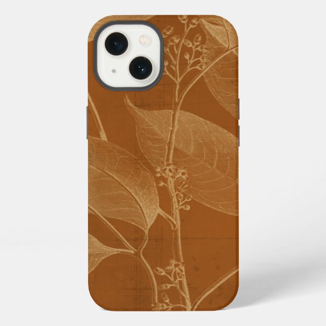 Moderne Botanik VI iPhone Hülle (Rückseite)