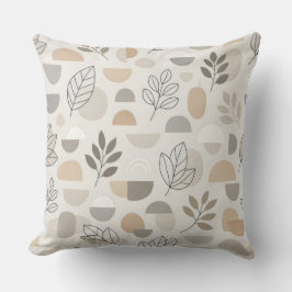 Moderne botanische Harmonie Kissen