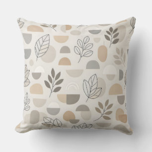Moderne botanische Harmonie Kissen