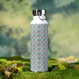 Moderne botanische Kunst Trinkflasche