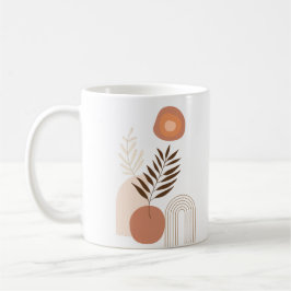 Moderne botanische Morgenröte | Positive Vibes  Kaffeetasse