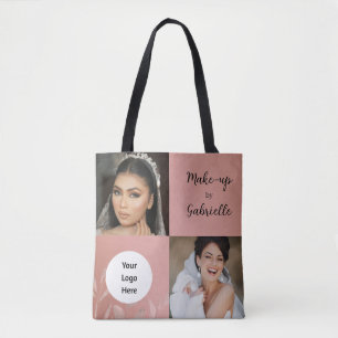 Moderne botanische staubige Rose Boho-Fotoschrift-