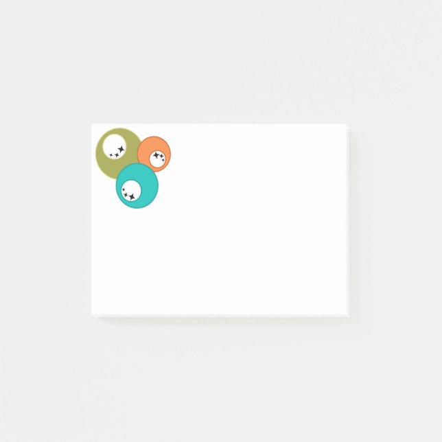 Moderne Bowling Balls aus dem Mittelalter Post-it Klebezettel (Vorderseite)