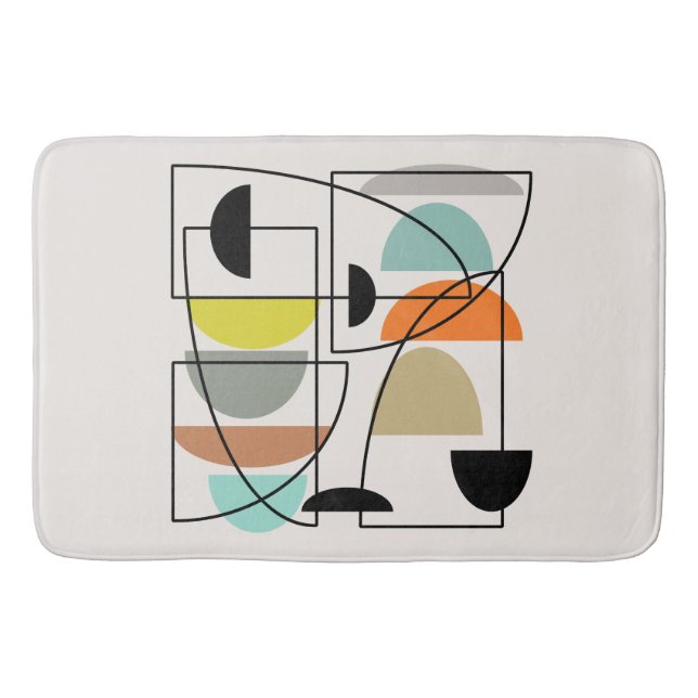 Moderne "Bowls" aus dem Mittelalter Badematte (Vorderseite)