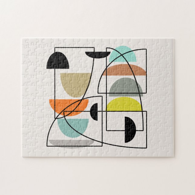 Moderne "Bowls" aus dem Mittelalter Puzzle (Horizontal)