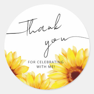 Moderne Brautdusche quadratischer Aufkleber 