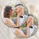 Moderne Brautgroom Einfaches Foto Hochzeit Magnet<br><div class="desc">Fügen Sie Ihre Hochzeit mit diesen modernen und einfachen Hochzeitsmagneten des Fotos die letzte Touch hinzu. Perfekt als Gastgeschenke Hochzeit für alle Ihre Gäste . Passen Sie diese Hochzeitsmagnete mit Ihrem Lieblings-Verlobung-Foto, neuvermähltem Foto an und personalisieren Sie sie mit Namen und Datum. In unserer Hochzeitskollektion finden Sie passende Gastgeschenke Hochzeiten,...</div>