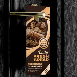 Moderne Brown Bakery Brot Shop Bäckerei Catering Türanhänger