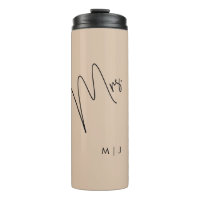 Moderne Brücke | Beige + Schwarzes Skript