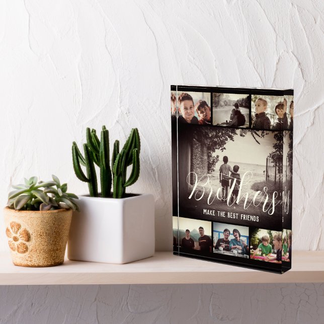 Moderne Bruder besten Freunde Dunkle Foto Collage (Von Creator hochgeladen)