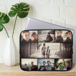 Moderne Bruder besten Freunde Dunkle Foto Collage Laptopschutzhülle<br><div class="desc">Brüder können oft eine besondere Bindung entwickeln, die über das bloße Geschwistern hinausgeht, sie können beste Freunde werden. Gemeinsam aufzuwachsen und ähnliche Erfahrungen zu teilen, kann eine einzigartige Verbindung schaffen. Brüder können sich gegenseitig vertrauen, sich gegenseitig den Rücken stärken und gemeinsame Interessen teilen. Sie können einander emotionale Unterstützung und Ermutigung...</div>