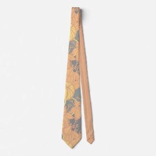 Moderne Bud & Blume - kühne Muster Krawatte