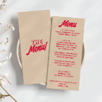 Moderne bunt kühne Funky Retro Einzigartige Hochze