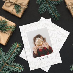 Moderne, bunte Familienfeiern Foto Weihnachten