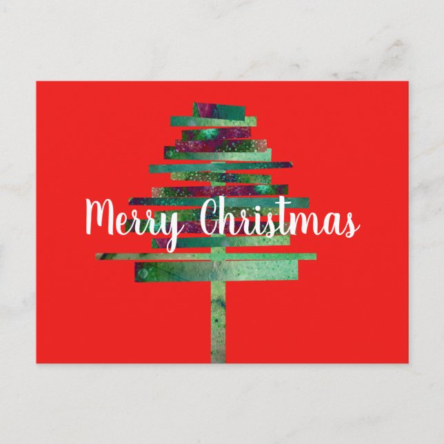 Moderne, bunte Geschenke Weihnachten (Vorderseite)