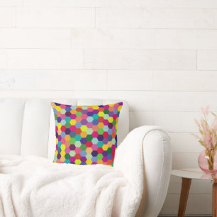 Moderne bunte Muster - Mode Frühling Hipster Kissen